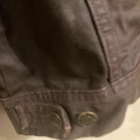 Banana Republic Jean Jacket PLUM Vintage - Picture 5 of 6